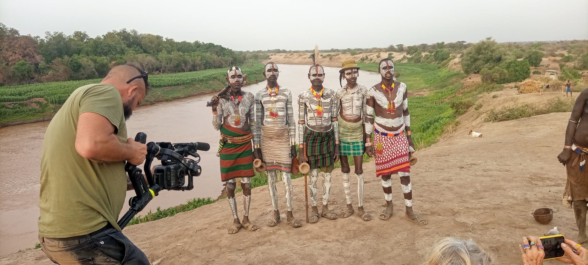Filming in Ethiopia